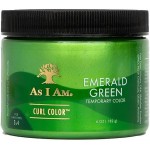 Gel colorant cu efect temporar, Verde Smarald (Emerald Green), As I Am, 182g